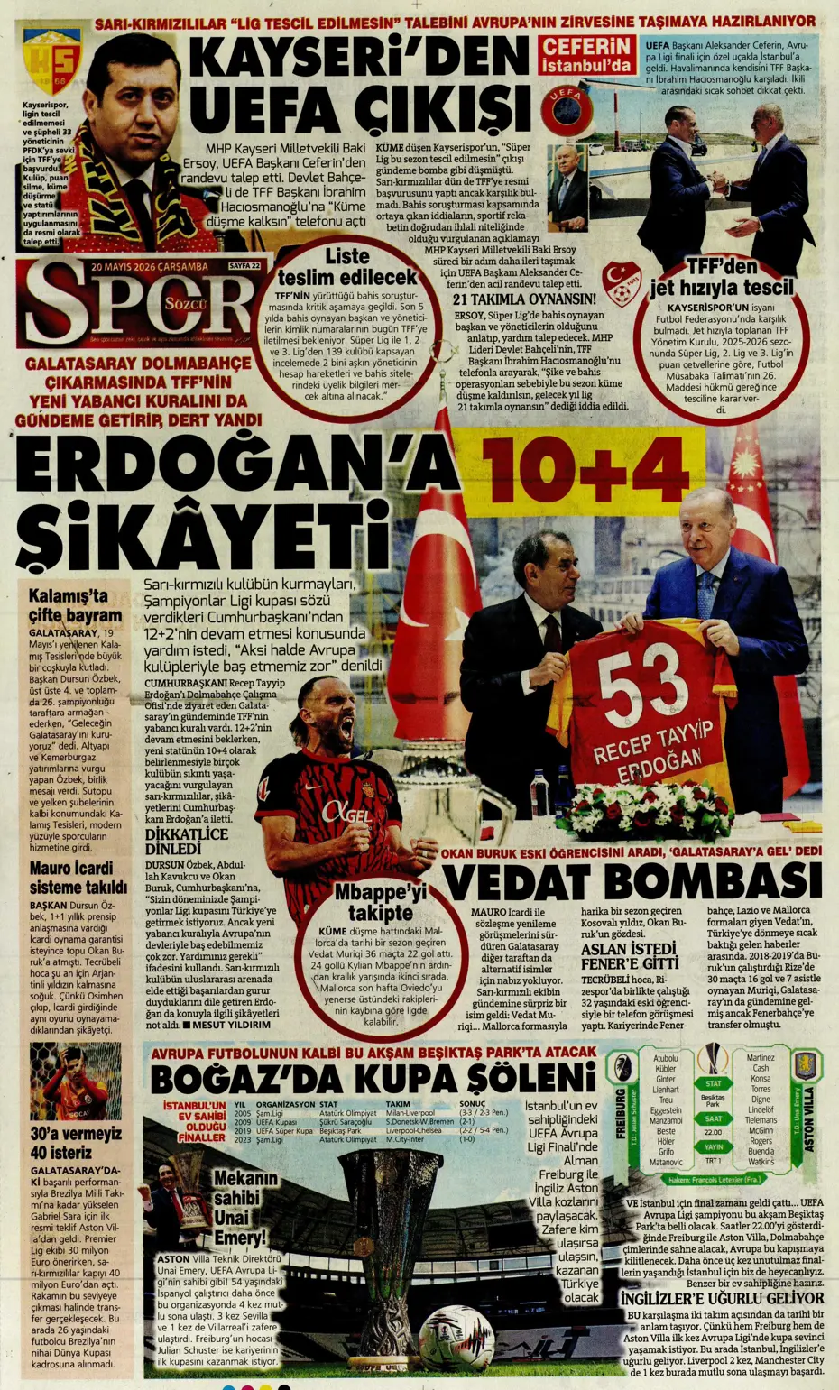 Conte yanında dünyaca ünlü yıldızı da Fenerbahçe'ye getiriyor | Sporun manşetleri - 8