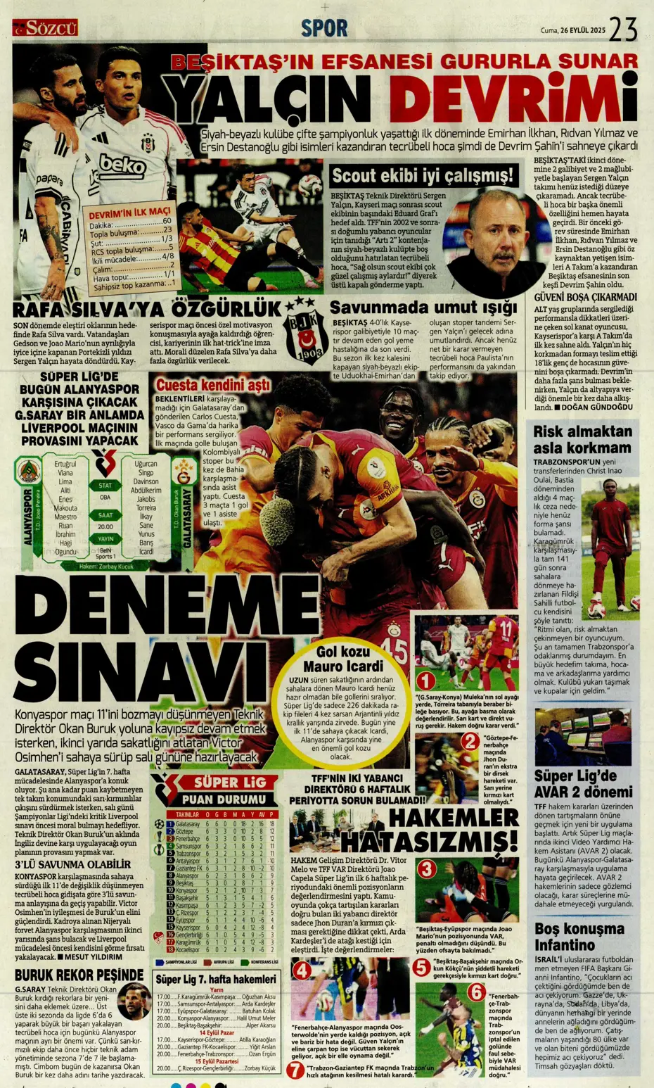 "Volkan Demirel'den Fenerbahçe'ye cevap" | Sporun manşetleri - 7