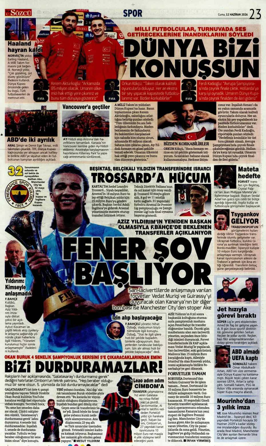 Salah'tan Fenerbahçe'ye yanıt geldi | Sporun manşetleri - 8