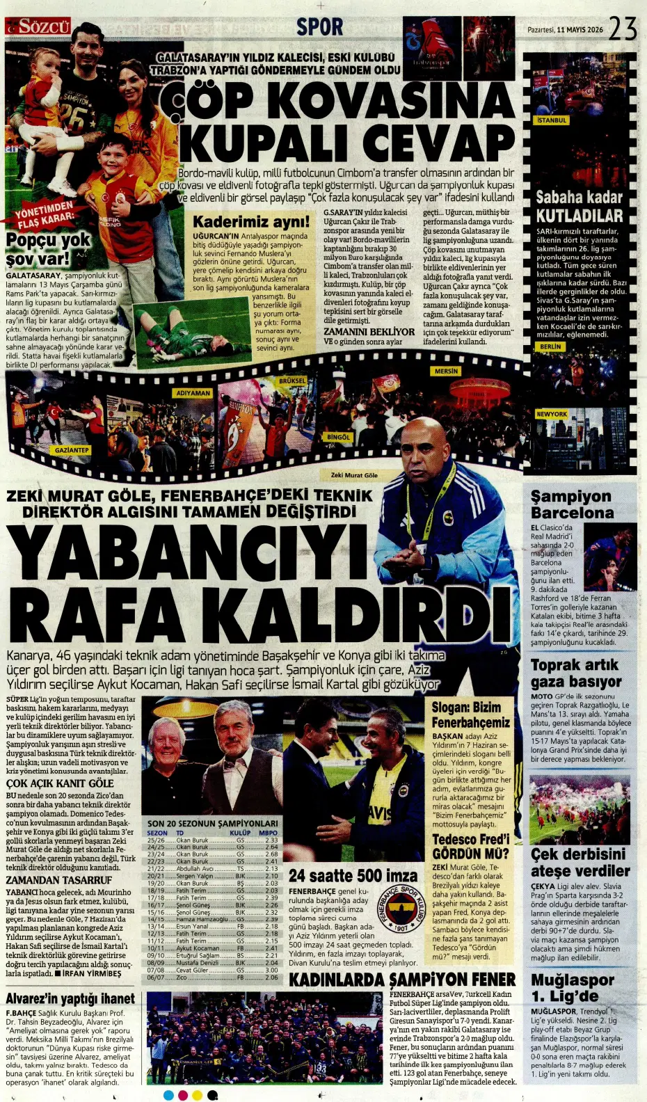 Güle güle Archie Brown! Fenerbahçe'de 4 ayrılıkla yaprak dökümü başlıyor | Sporun manşetleri - 4