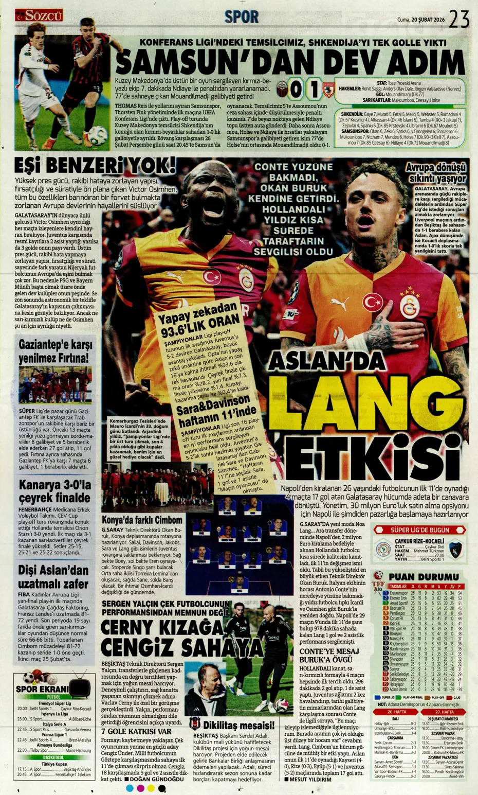 "Vitor Pereira Fenerbahçe'yi mat etti" | Sporun manşetleri - 12