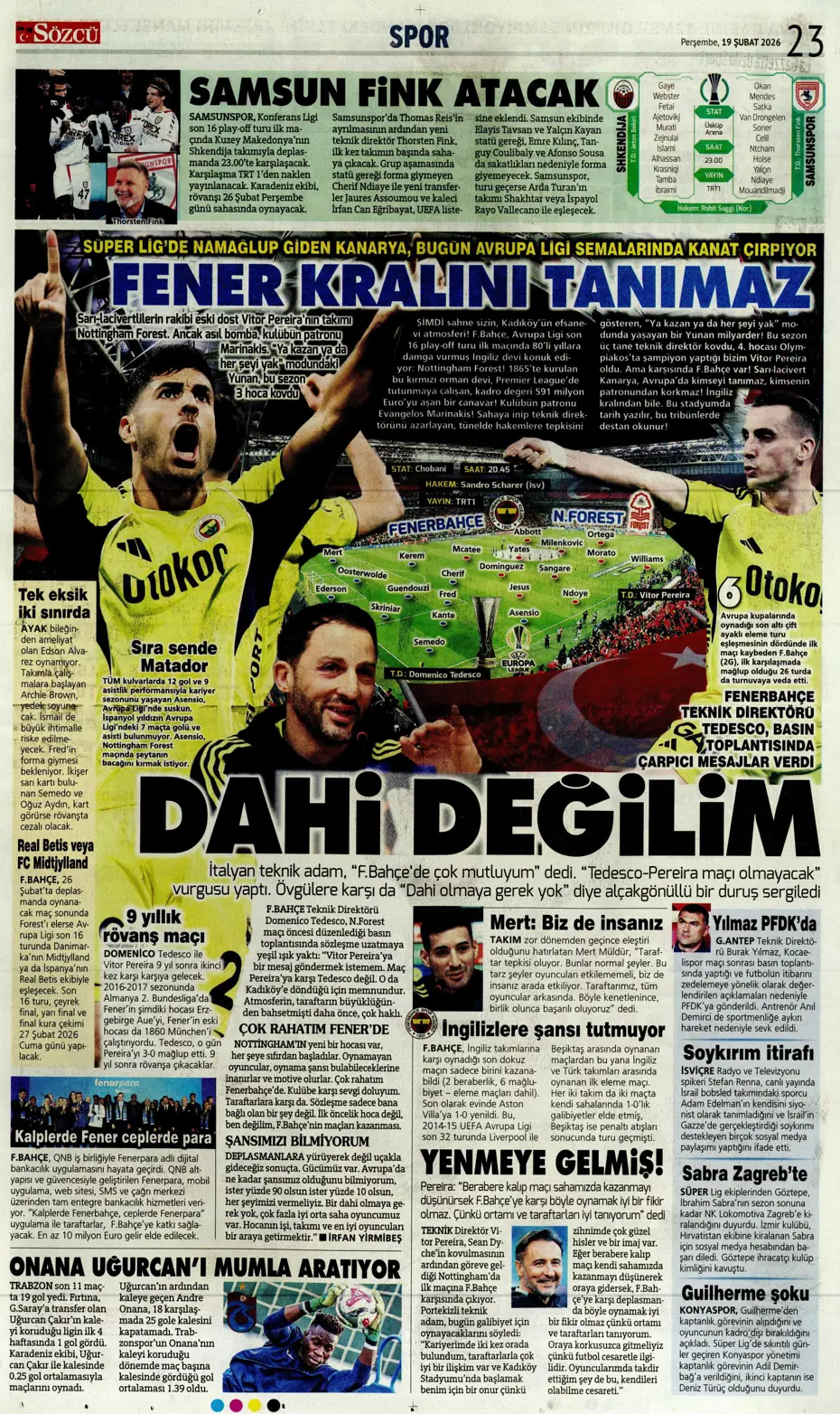 "Napoli'den Galatasaray'a Noa Lang için görülmemiş jest" | Sporun manşetleri - 3