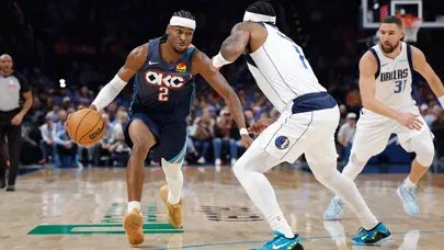 Oklahoma City Thunder'ı, Dallas Mavericks de durduramadı