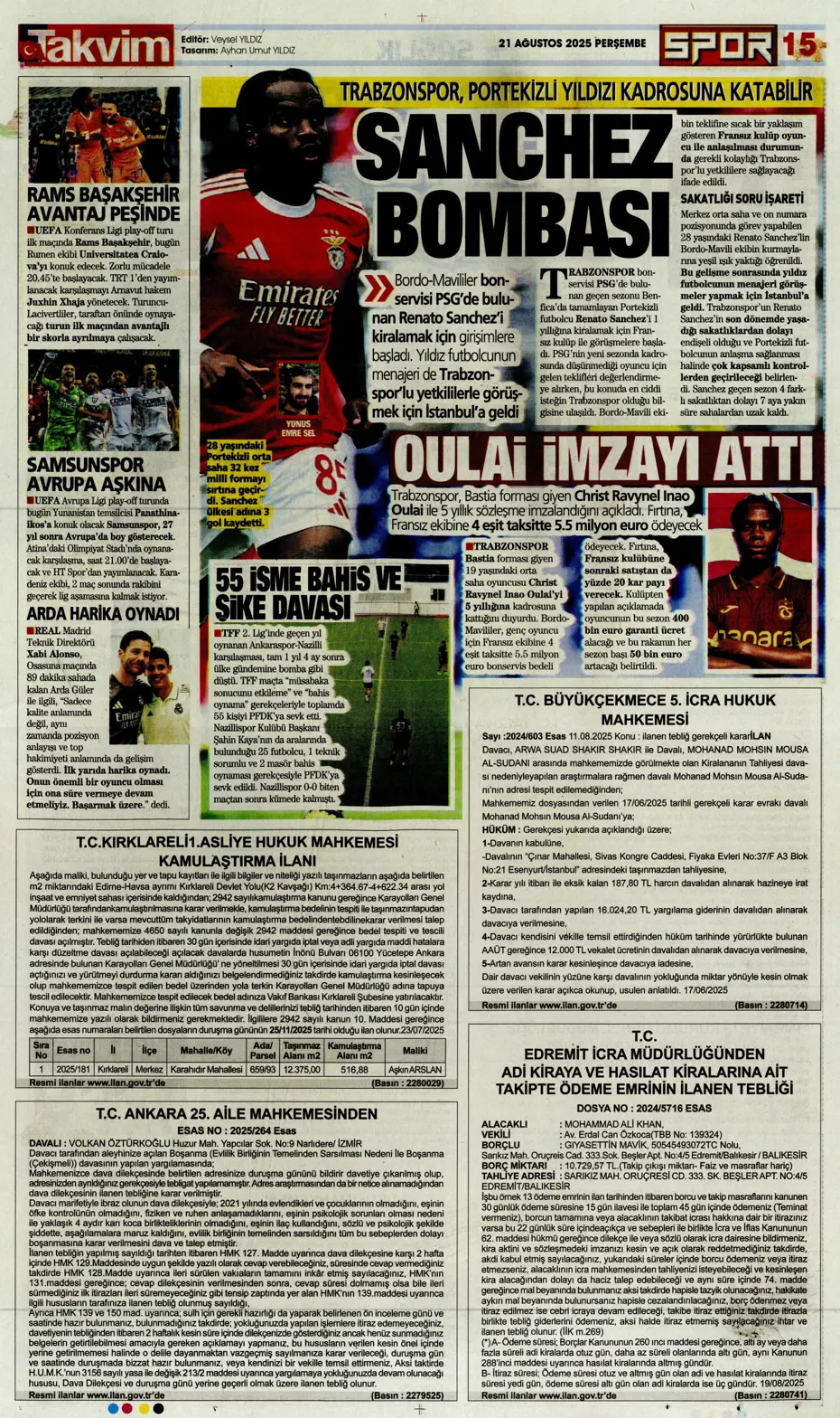 "Benfica'yı Kadıköy'de salladık ama yıkamadık" | Sporun manşetleri - 8