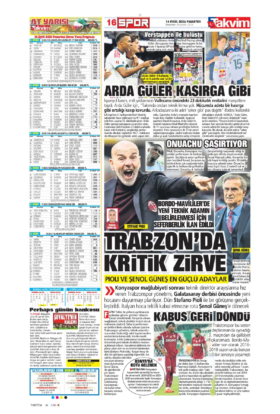 Trabzonspor'da Onuachu şoku yaşanıyor | Sporun manşetleri - 17