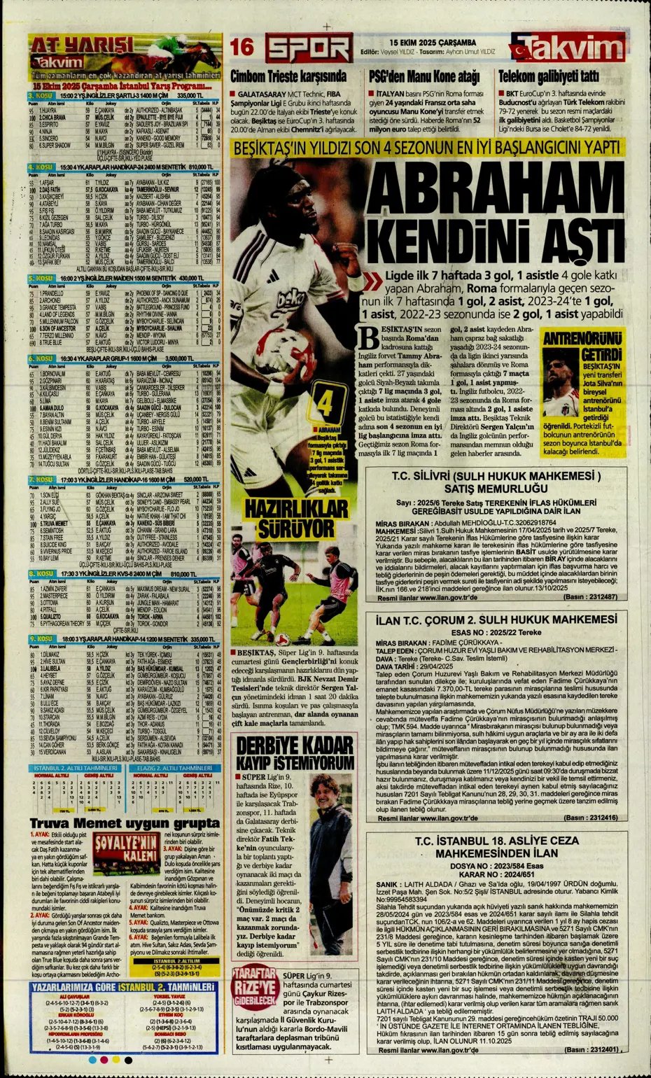 "Gürcistan'a dünyayı dar ettik" | Sporun manşetleri - 7