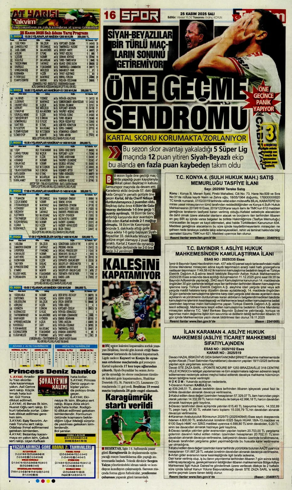 "Fenerbahçe'ye sürpriz golcü: Franculino Dju" | Sporun manşetleri - 7 "Fenerbahçe'ye sürpriz golcü: Franculino Dju" | Sporun manşetleri - 7