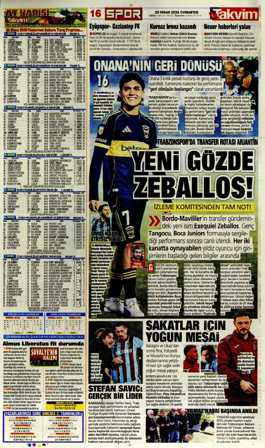 "Orkun Kökçü için 60 milyon euroyu gözden çıkardılar" | Sporun manşetleri - 3