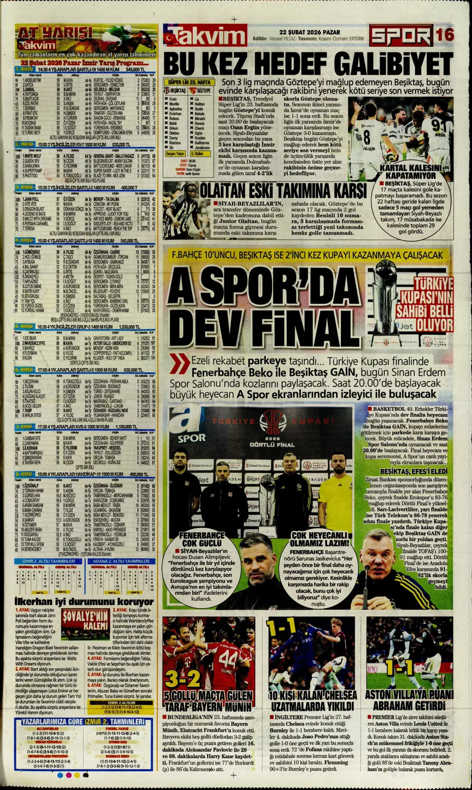 "Beklenen golcü Sörloth" | Sporun manşetleri - 2