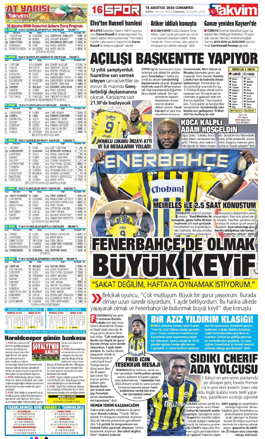 "Darwin Nunez geliyor" | Sporun manşetleri - 7 "Darwin Nunez geliyor" | Sporun manşetleri - 7