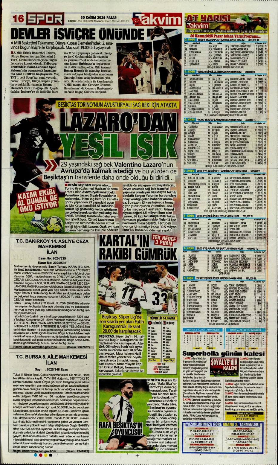 "Merih Demiral'da sona gelindi, imzalar yakın" | Sporun manşetleri - 6 "Merih Demiral'da sona gelindi, imzalar yakın" | Sporun manşetleri - 6