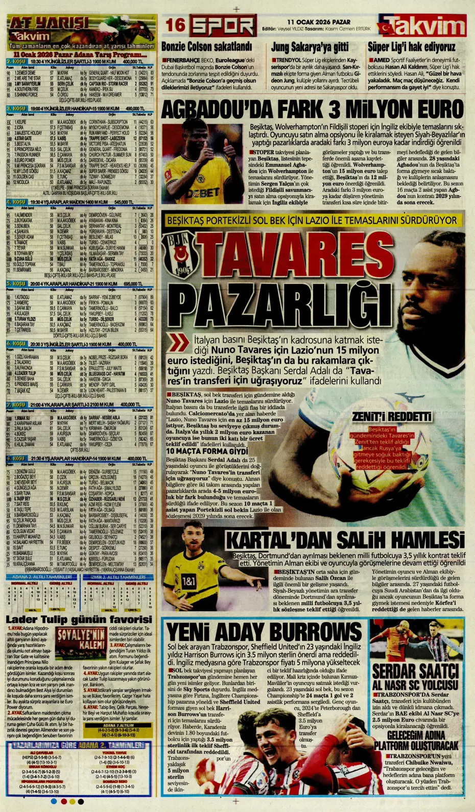 "Fenerbahçe'de volkanik patlama" | Sporun manşetleri - 7