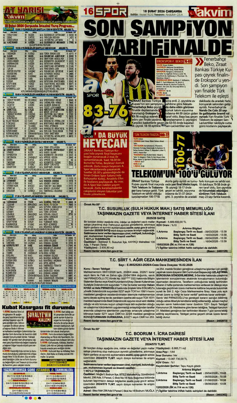 "Aslan Juve'yi perişan etti" | Sporun manşetleri - 5