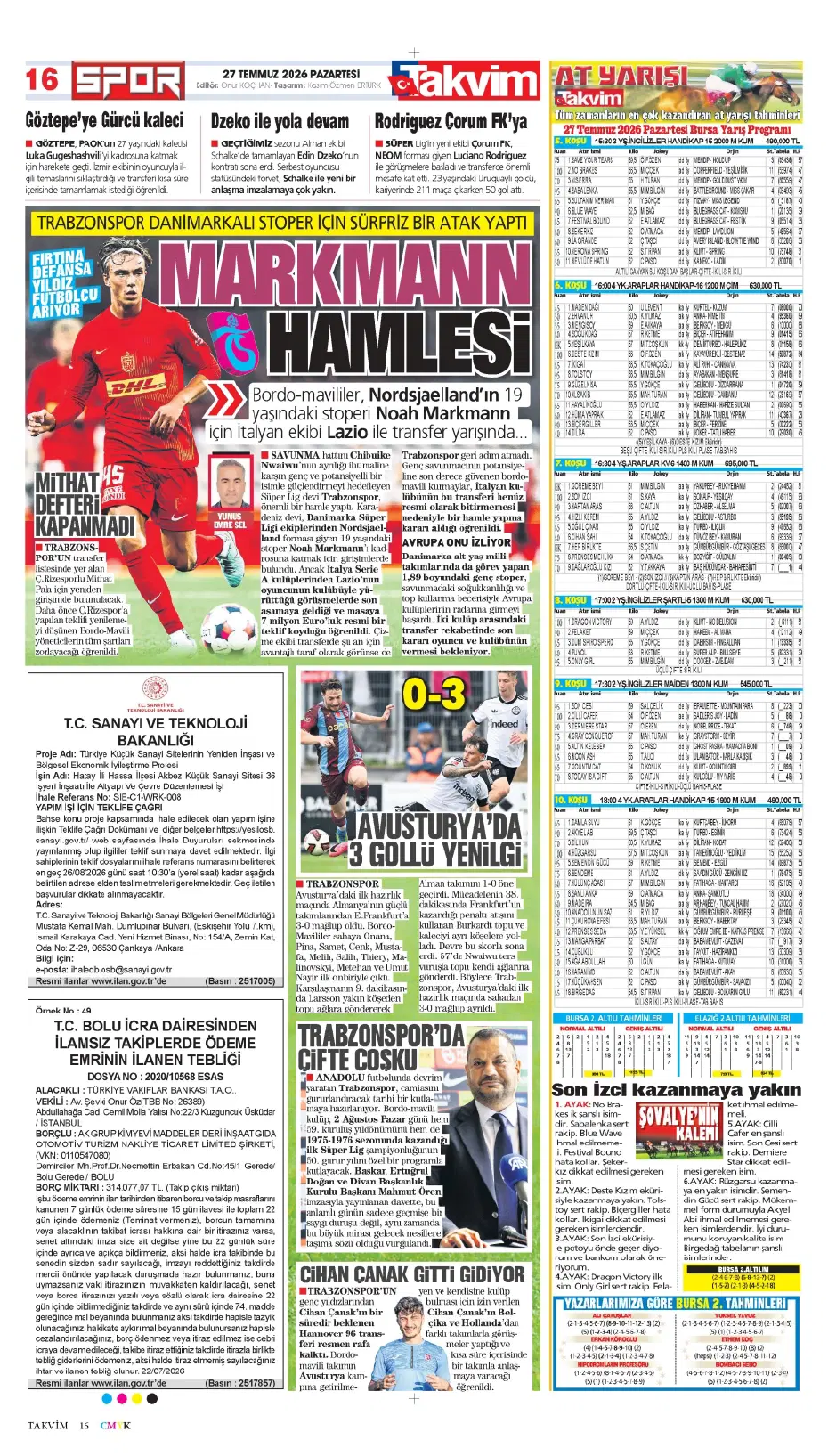 Transferde Günay Güvenç bombası patlamak üzere | Sporun manşetleri - 3