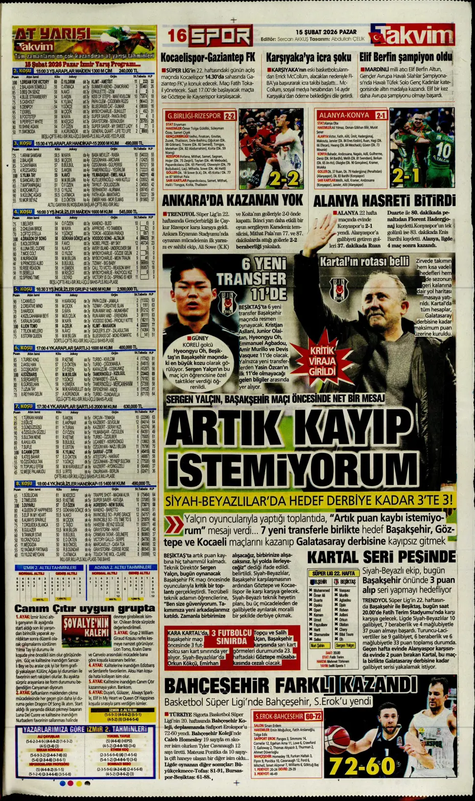 "Eyvah! Galatasaray'da Yunus Akgün endişesi" | Sporun manşetleri - 3 "Eyvah! Galatasaray'da Yunus Akgün endişesi" | Sporun manşetleri - 3