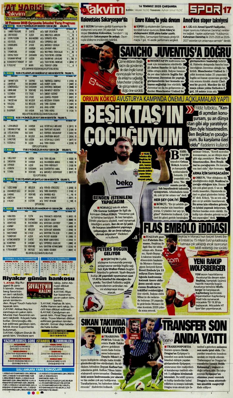 "Sofyan Amrabat'tan şok eden tavır" | Sporun manşetleri - 6