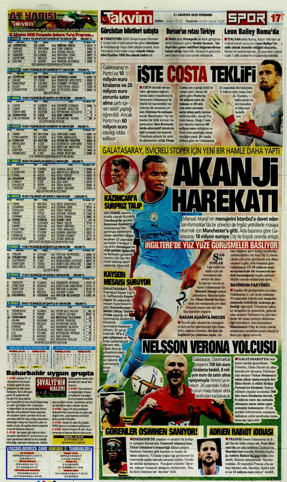 "Benfica'yı Kadıköy'de salladık ama yıkamadık" | Sporun manşetleri - 6
