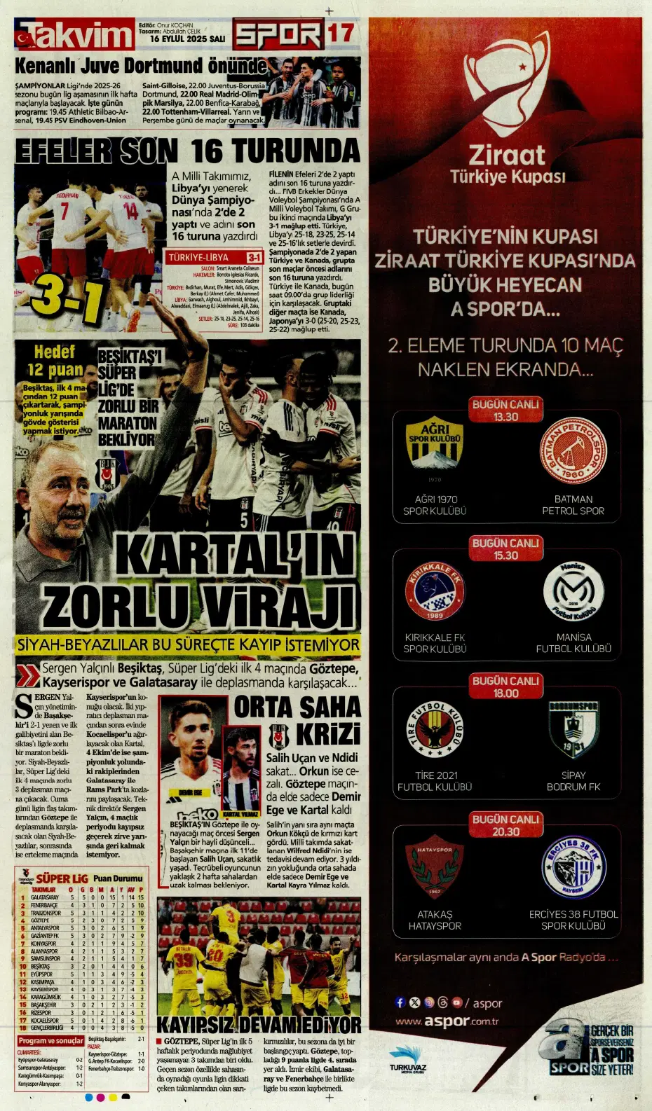 "Fenerbahçe'den David Alaba bombası" | Sporun manşetleri - 4