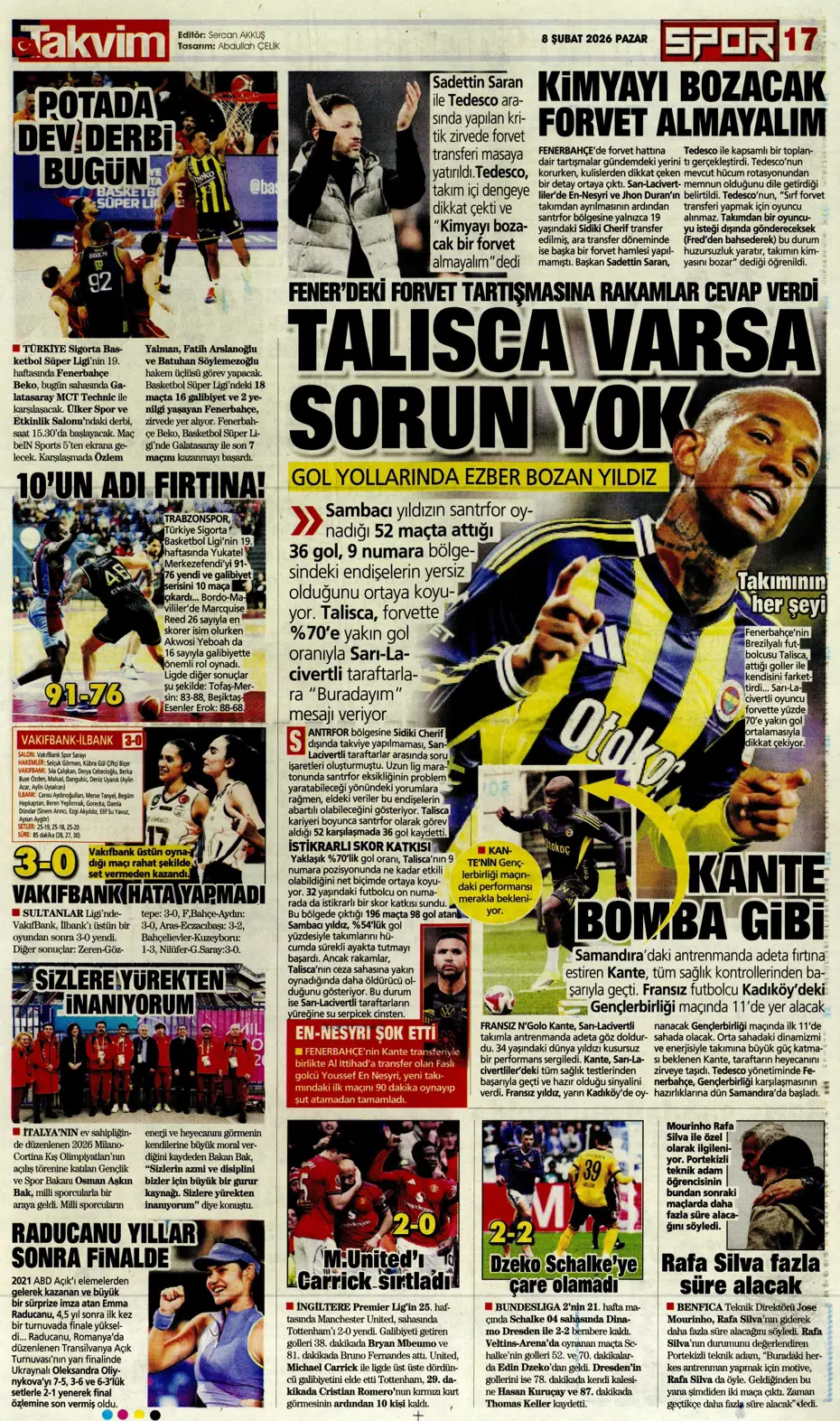 "Darwin Nunez apronda" | Sporun manşetleri - 7