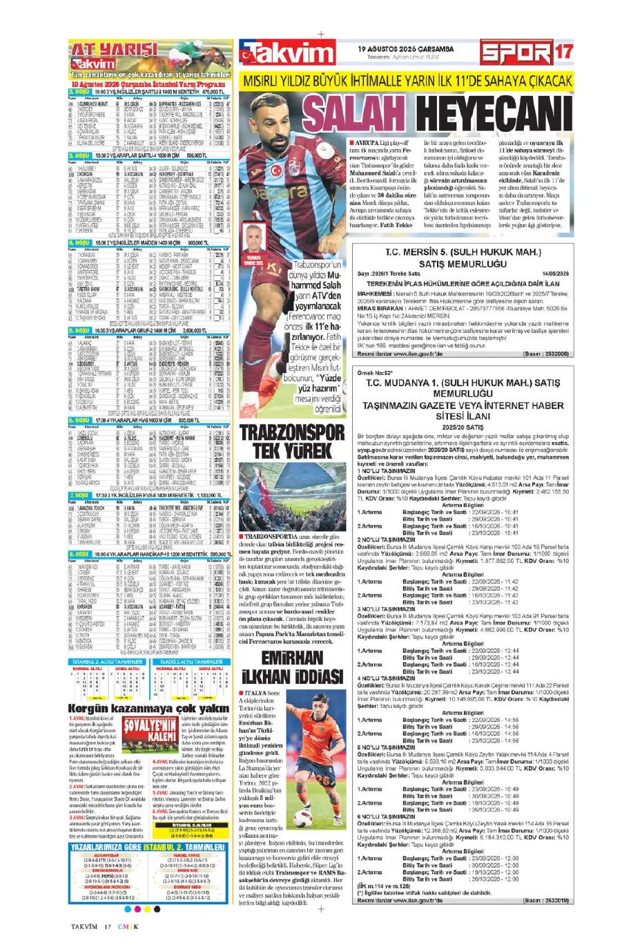 "Batrakov: Galatasaray'a gidiyorum" | Sporun manşetleri - 18