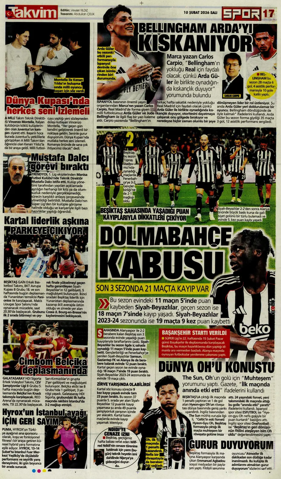 "Victor Osimhen'le ilgili bomba iddia" | Sporun manşetleri - 14 "Victor Osimhen'le ilgili bomba iddia" | Sporun manşetleri - 14
