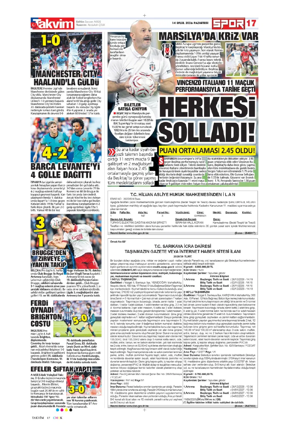 Trabzonspor'da Onuachu şoku yaşanıyor | Sporun manşetleri - 17