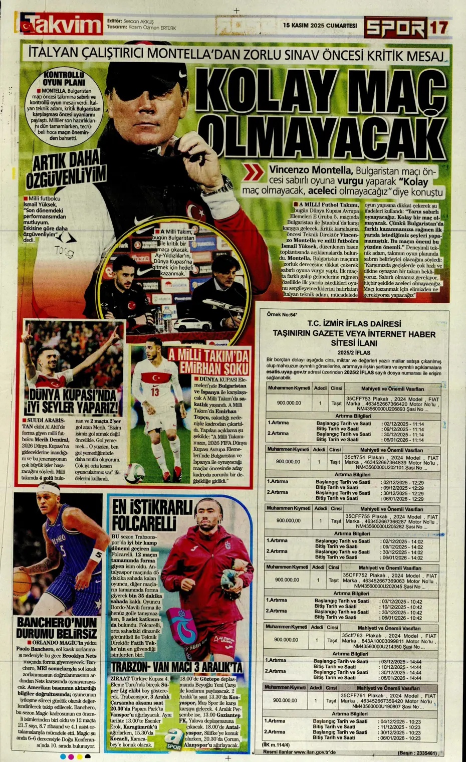 "İşte Fener'in Lewandowski için planı" | Sporun manşetleri - 6