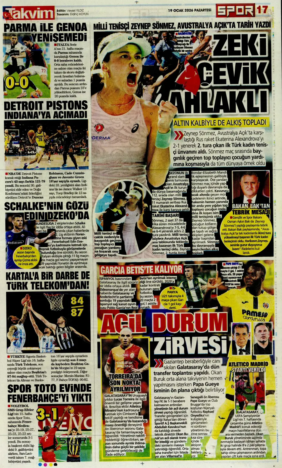 "Sonunda Maestro bombası patlıyor" | Sporun manşetleri - 15