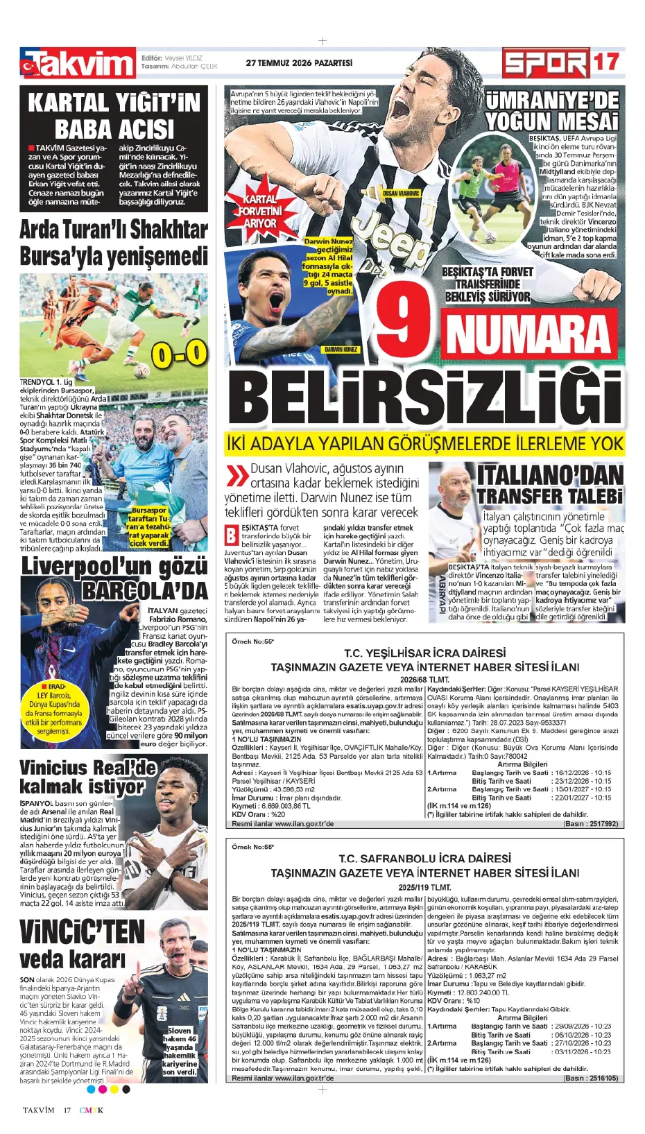 Transferde Günay Güvenç bombası patlamak üzere | Sporun manşetleri - 12