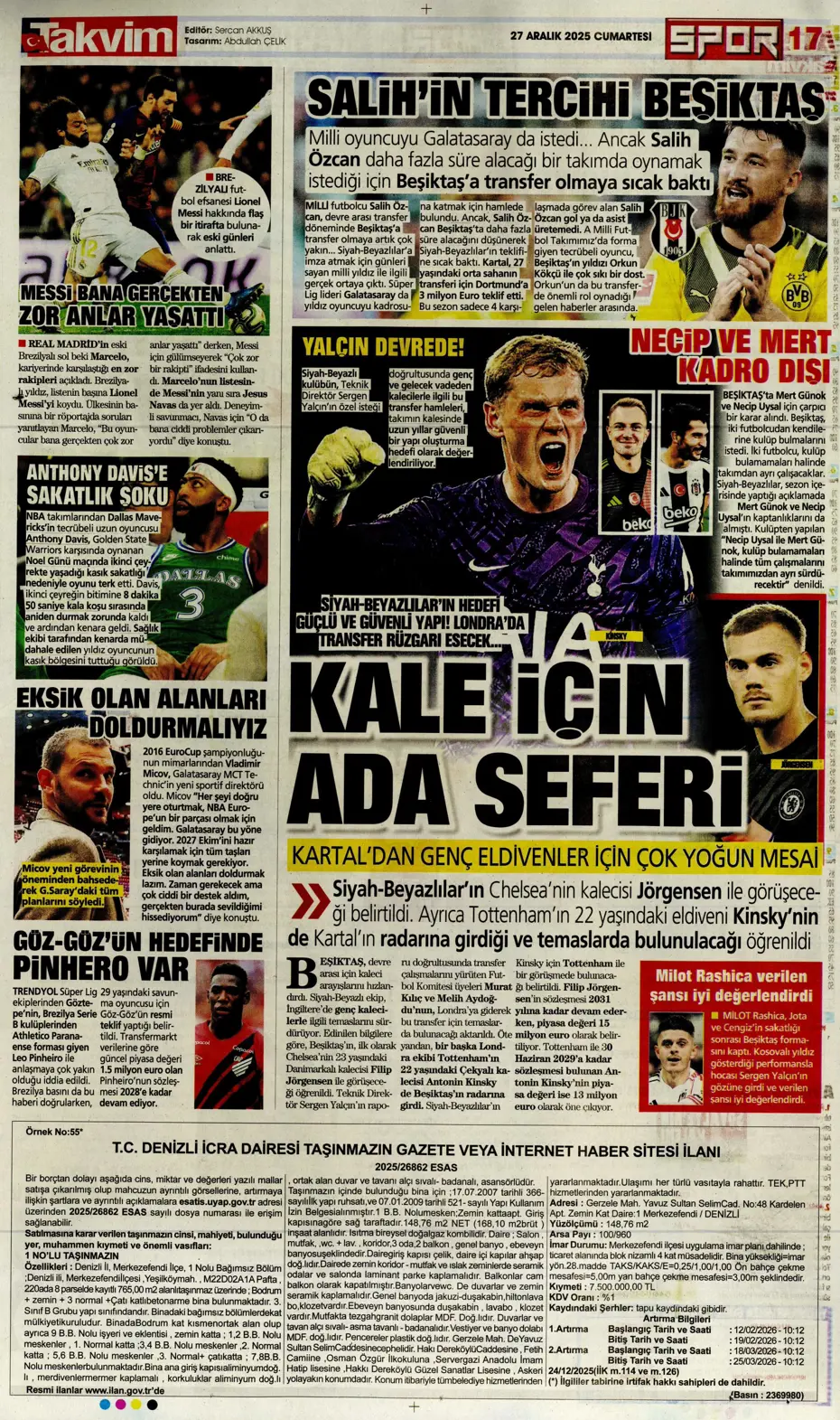 "Fenerbahçe'de 7 ayrılık birden" | Sporun manşetleri - 14 "Fenerbahçe'de 7 ayrılık birden" | Sporun manşetleri - 14