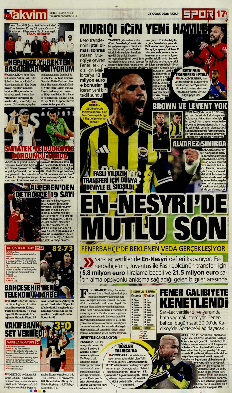 "Asprilla sonrası Galatasaray'ın 3. transferi de belli oldu" | Sporun manşetleri - 25