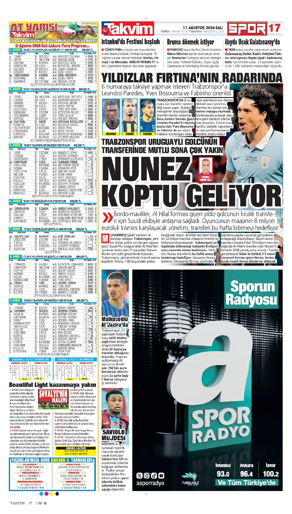 Ederson takasıyla yıldız sol kanat Fenerbahçe'ye geliyor | Sporun manşetleri - 15