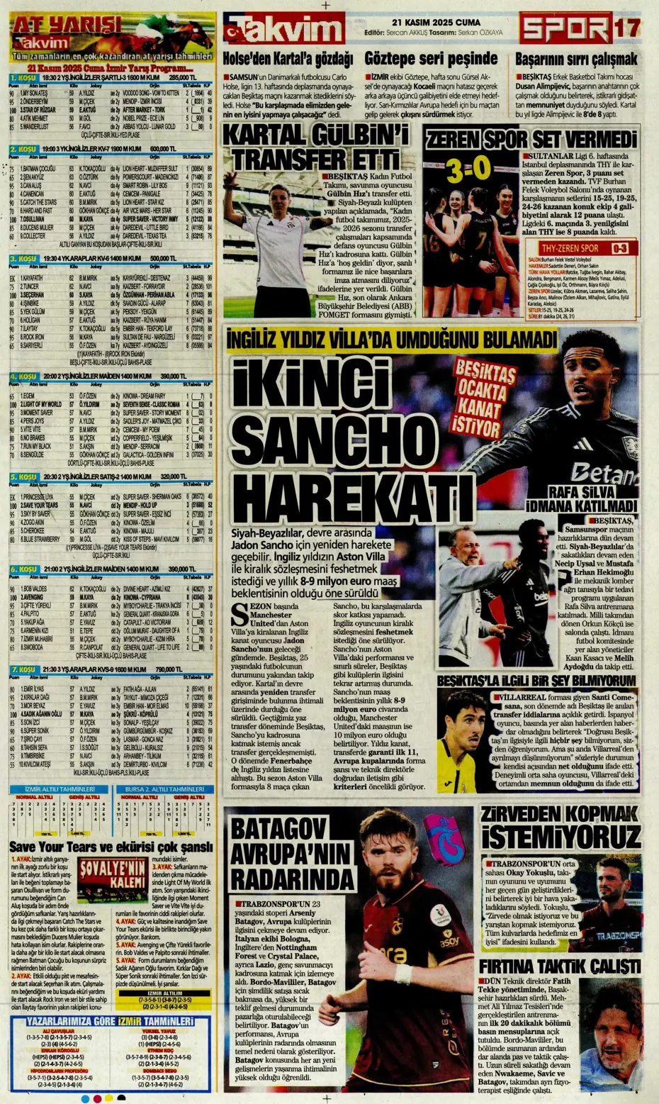 "Galatasaray'dan Rodrygo bombası" | Sporun manşetleri - 5