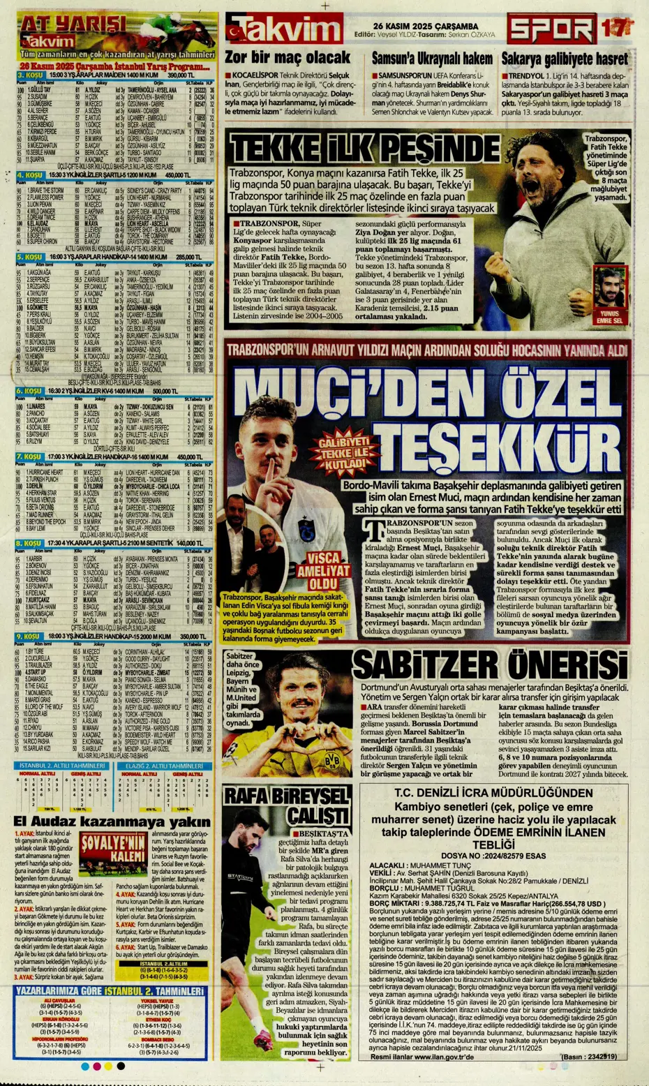 "Galatasaray Şampiyonlar Ligi'nde sakata geldi" | Sporun manşetleri - 6