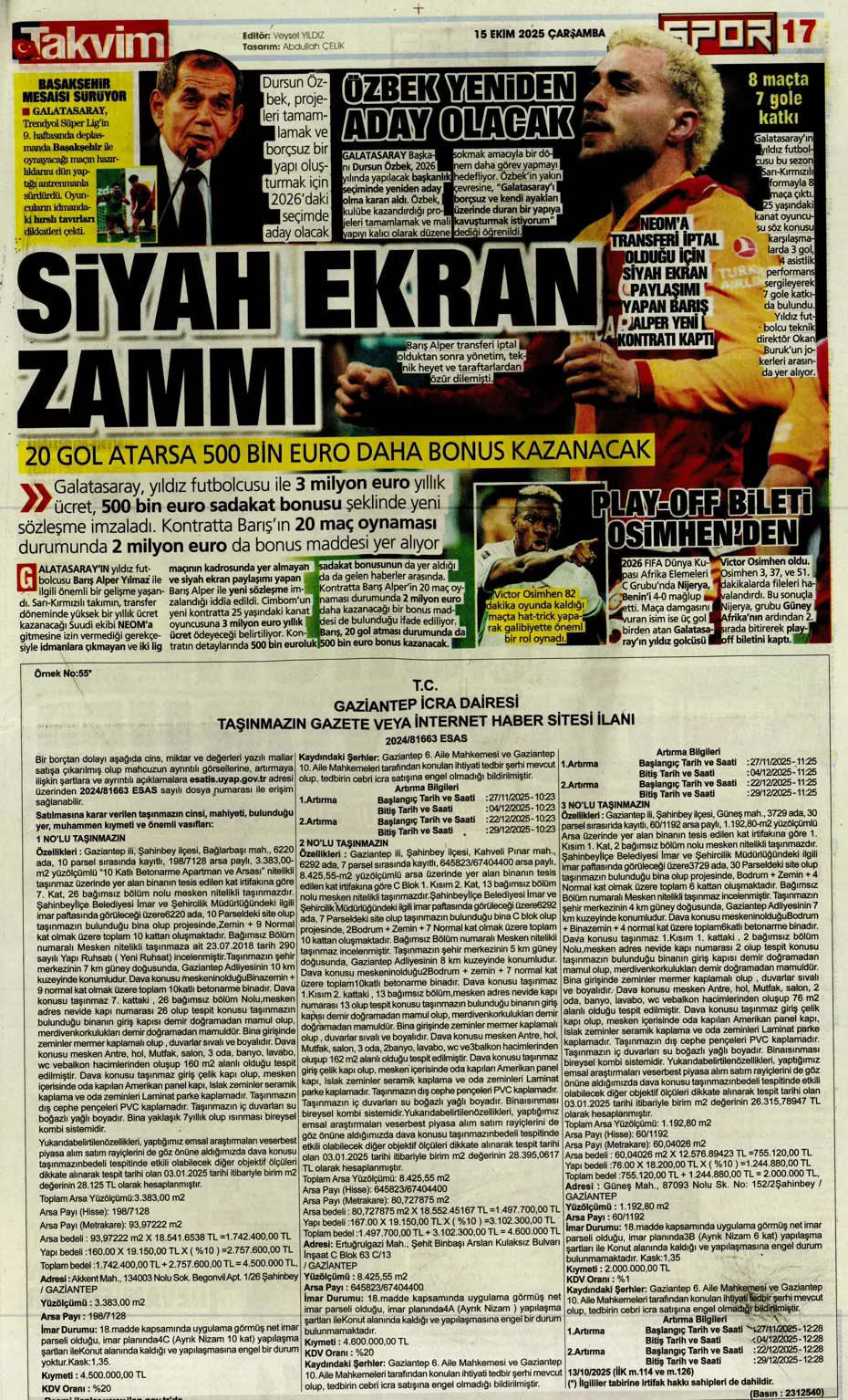 "Gürcistan'a dünyayı dar ettik" | Sporun manşetleri - 6