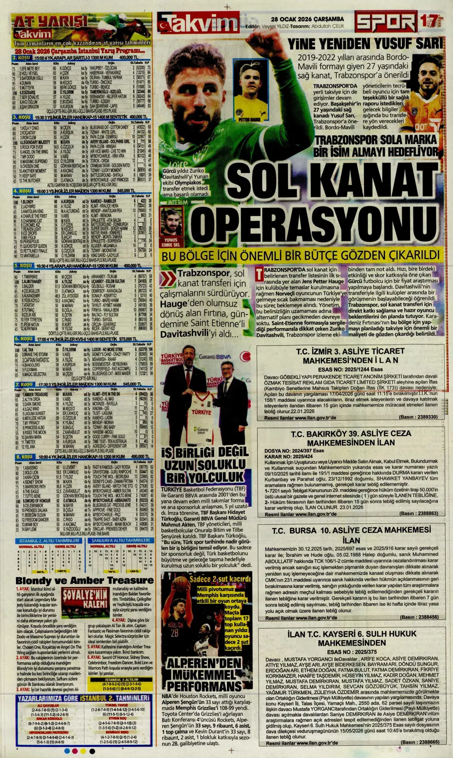 "Jose Mourinho Fenerbahçe'den bomba transfer yapıyor" | Sporun manşetleri - 2
