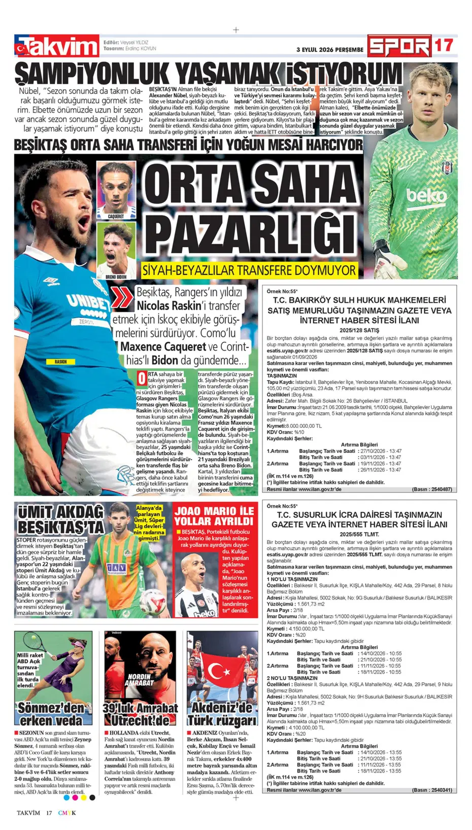 Can Uzun derken 2 isim daha! Fenerbahçe'den son gün bombaları | Sporun manşetleri - 23 Can Uzun derken 2 isim daha! Fenerbahçe'den son gün bombaları | Sporun manşetleri - 23