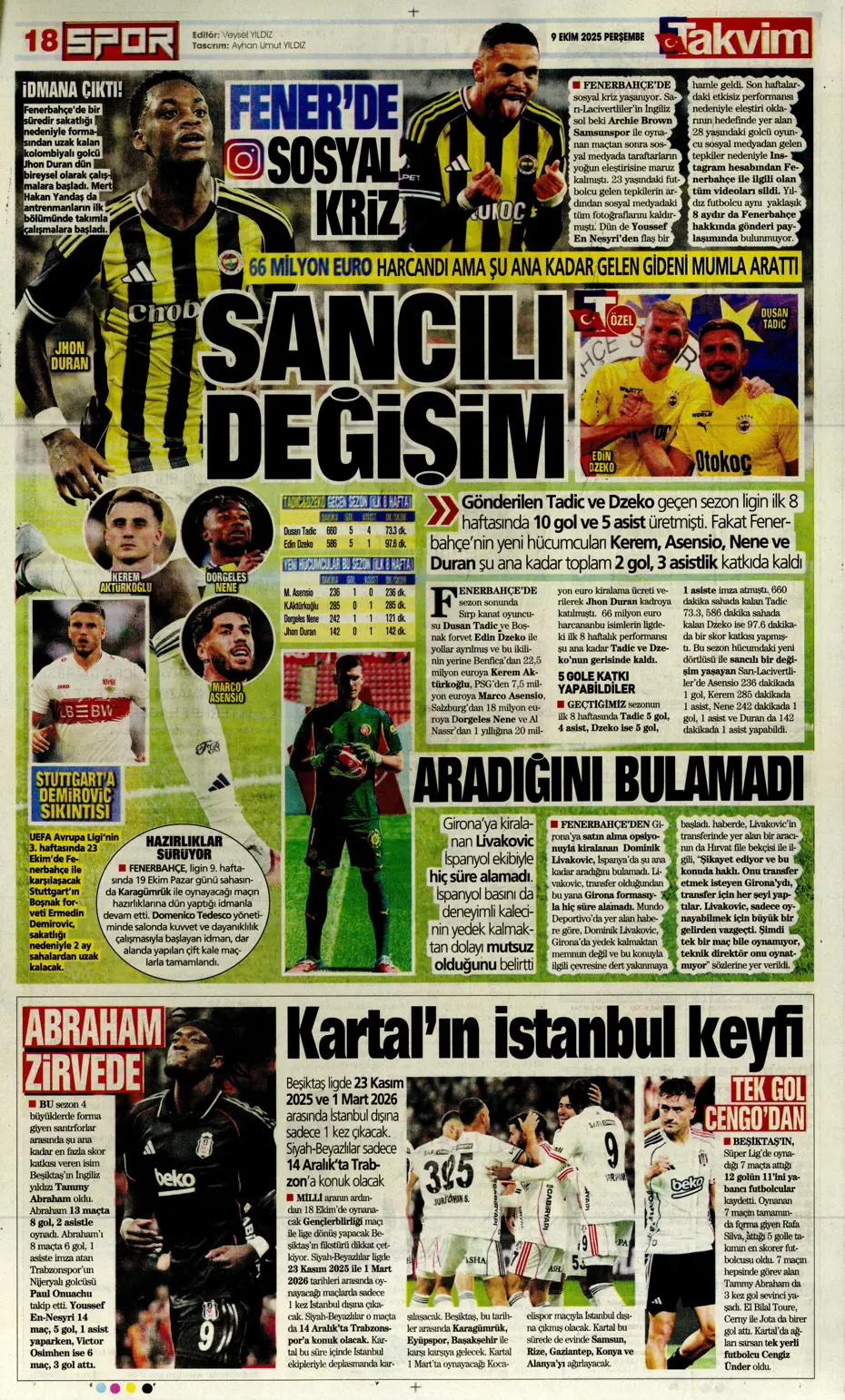 "Fenerbahçe, Tedesco'yla ilgili kararını verdi" | Sporun manşetleri - 5