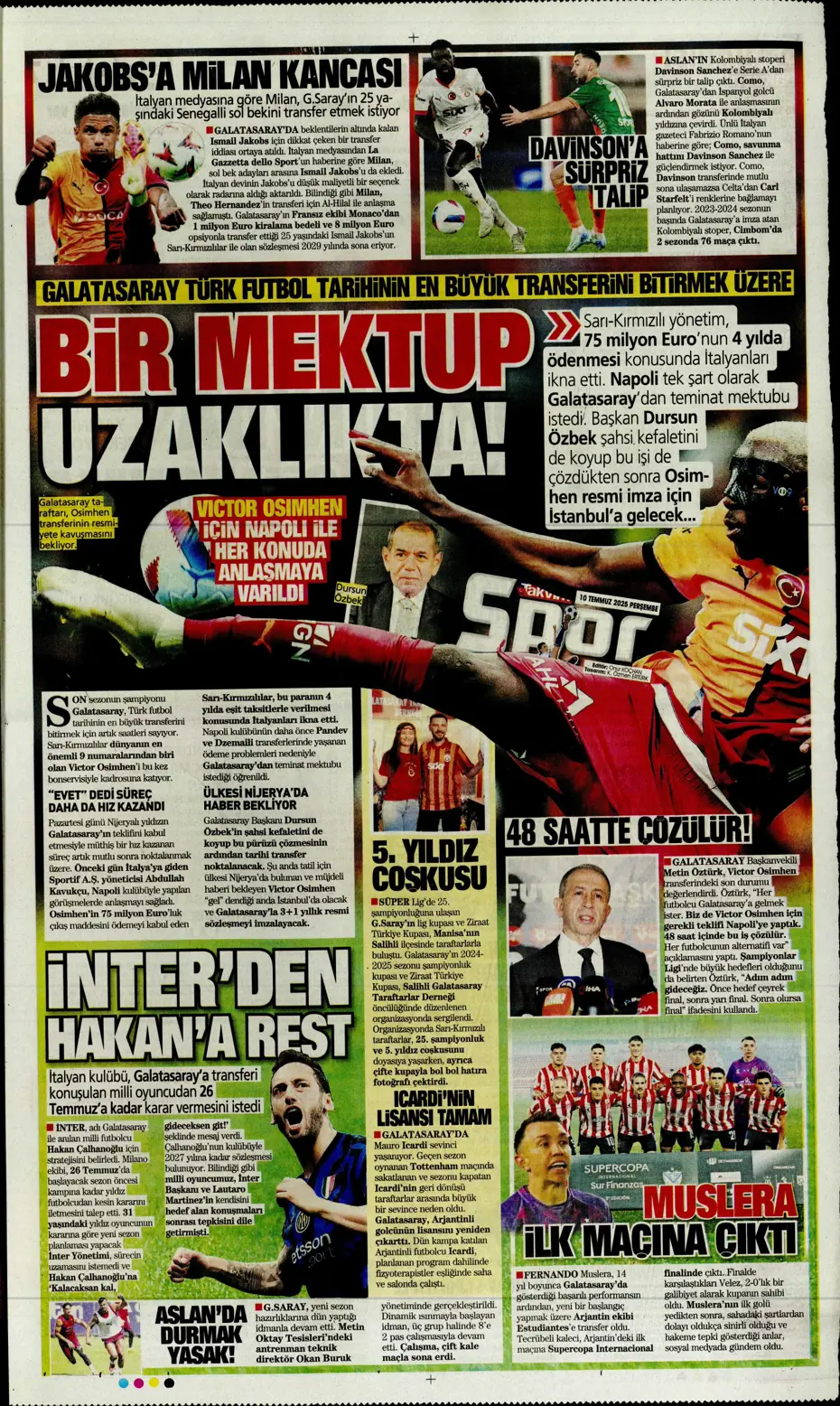 "Fenerbahçe'den Kerem Aktürkoğlu bombası" | Sporun manşetleri - 4