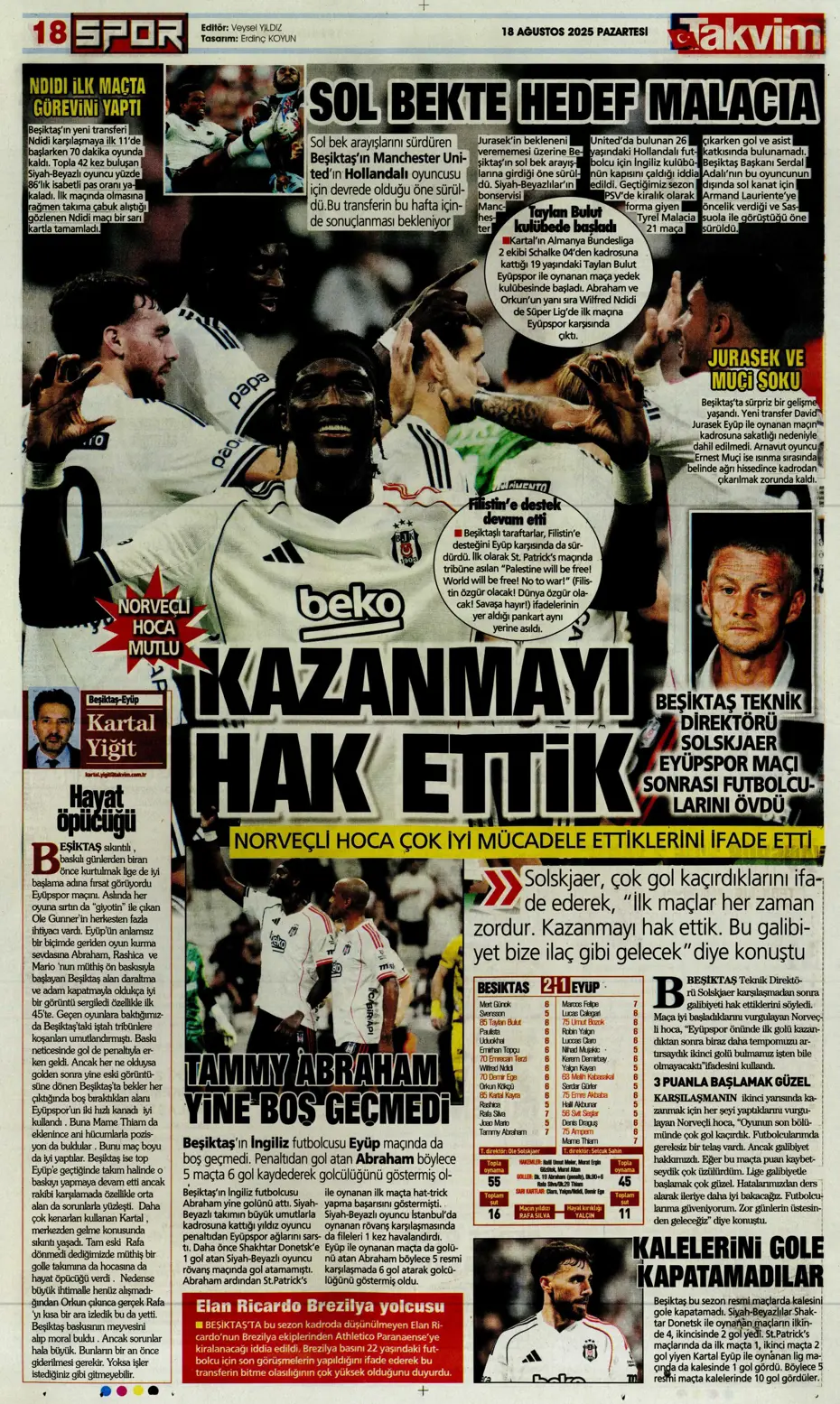 "Galatasaray'dan Antony bombası" | Sporun manşetleri - 6