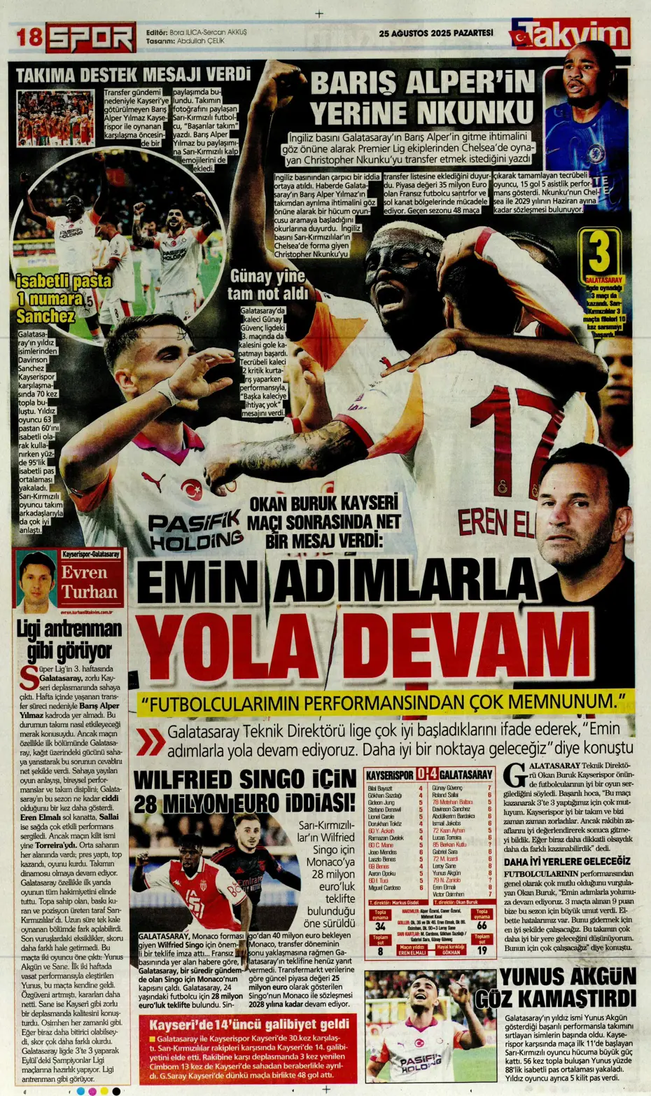 "Fenerbahçe'de Youri Tielemans tamam" | Sporun manşetleri - 6