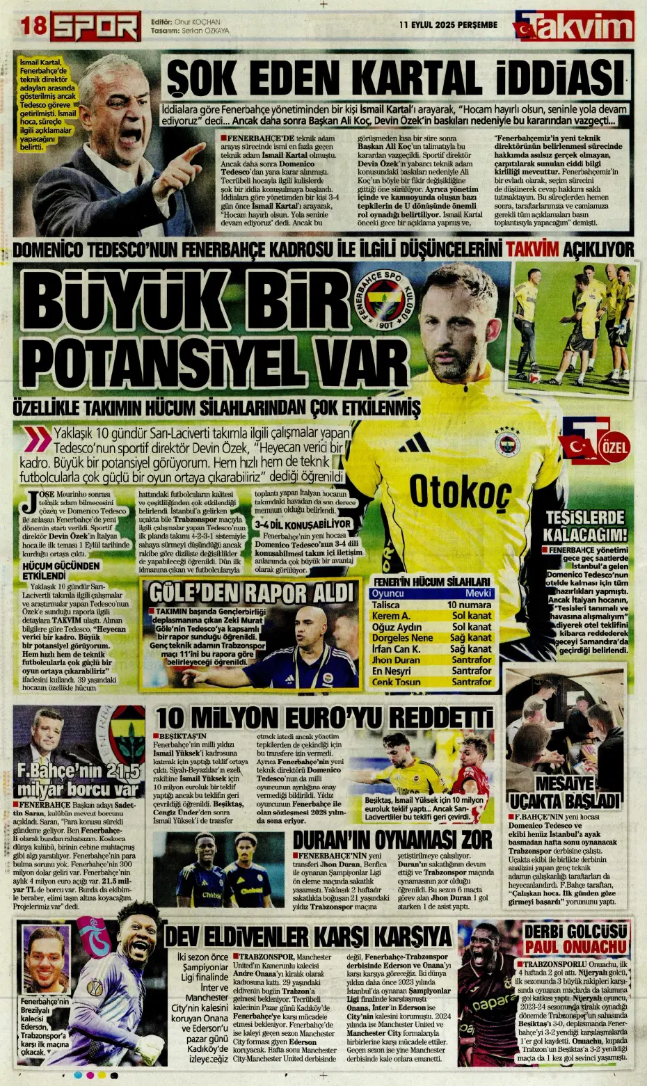 "Laporte ile mutlu son" | Sporun manşetleri - 4