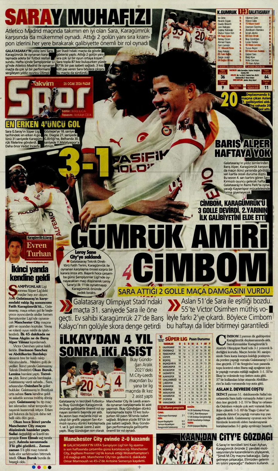 "Asprilla sonrası Galatasaray'ın 3. transferi de belli oldu" | Sporun manşetleri - 27