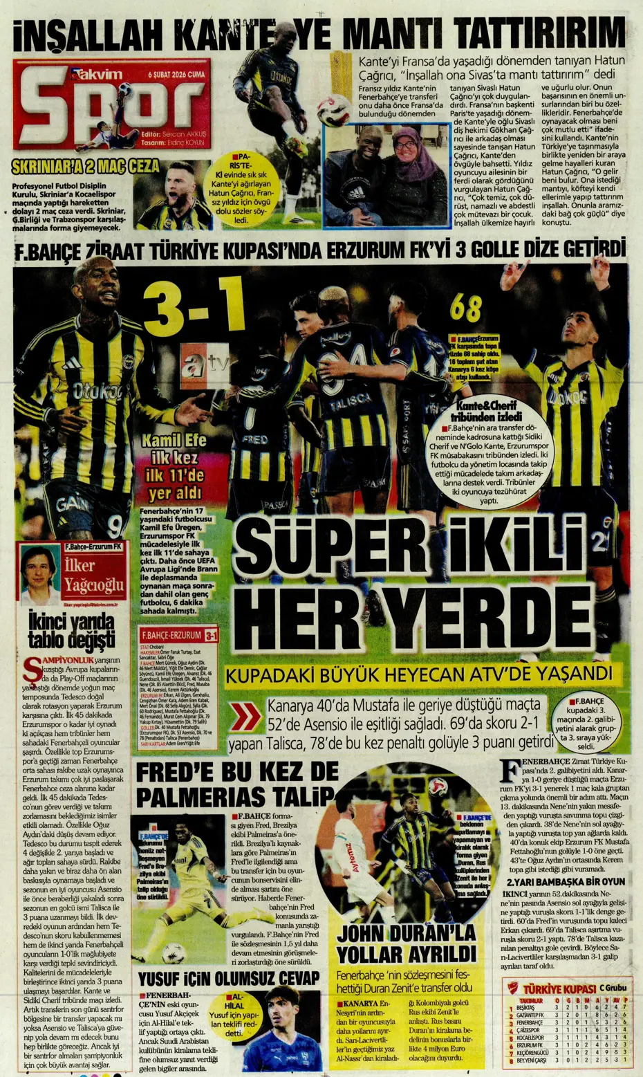 "Transferin son günü Aral Şimşir bombası" | Sporun manşetleri - 18 "Transferin son günü Aral Şimşir bombası" | Sporun manşetleri - 18