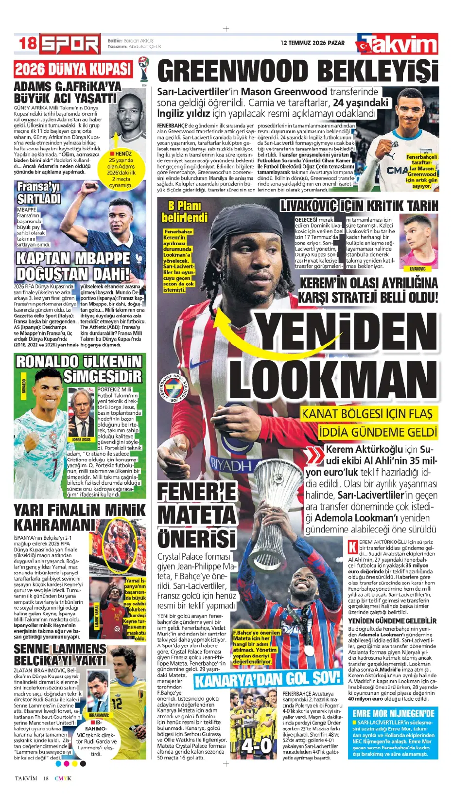 Galatasaray'a 50 milyon euroluk yıldız! İlk görüşme gerçekleşti | Sporun manşetleri - 9