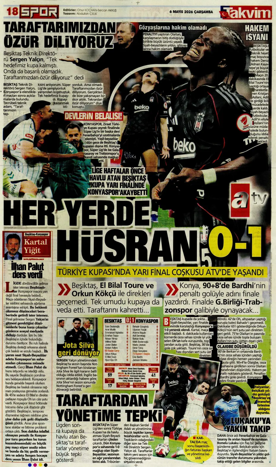 Sadettin Saran giderayak 3 yıldızı Fenerbahçe'ye kazandırıyor | Sporun manşetleri - 22 Sadettin Saran giderayak 3 yıldızı Fenerbahçe'ye kazandırıyor | Sporun manşetleri - 22
