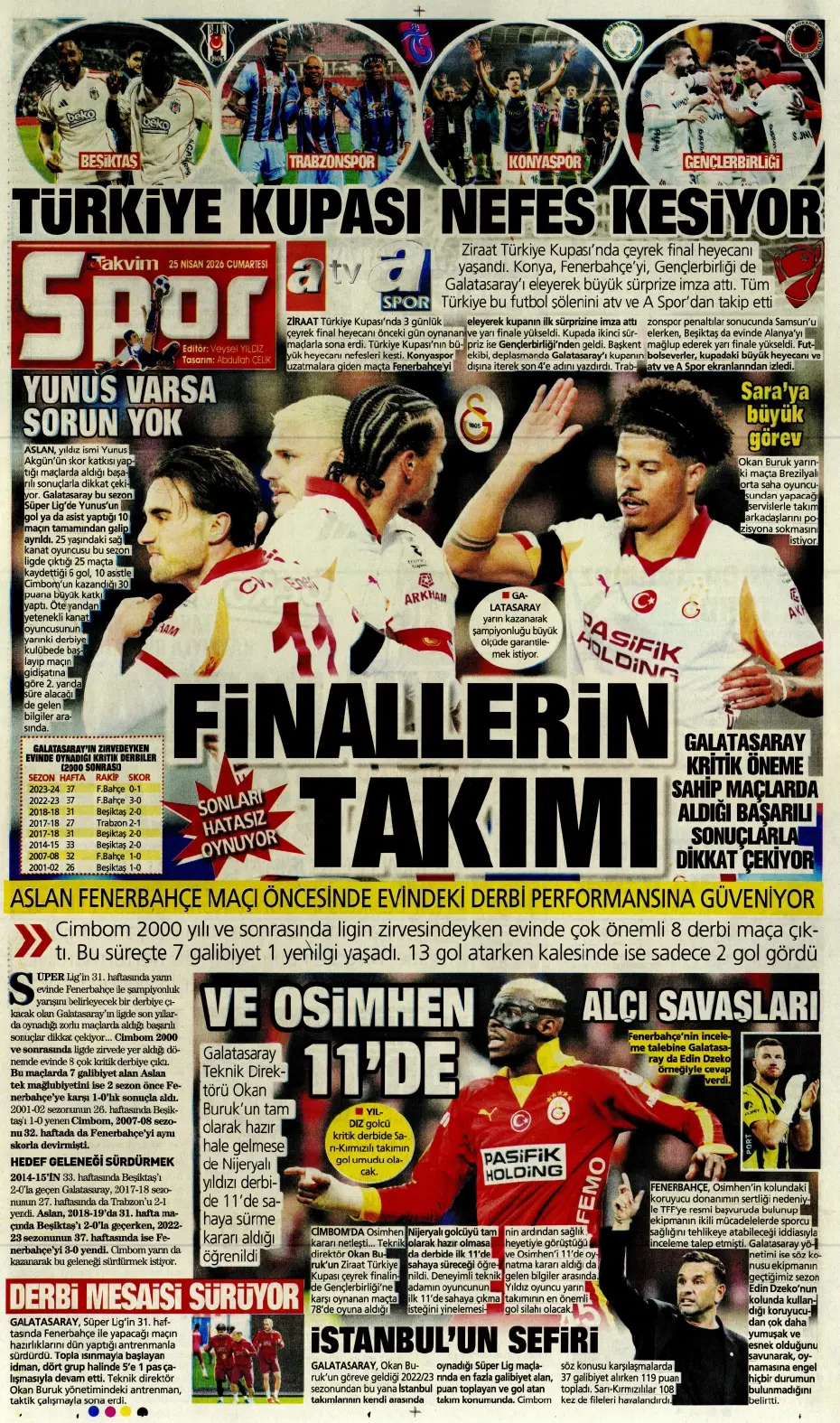 "Orkun Kökçü için 60 milyon euroyu gözden çıkardılar" | Sporun manşetleri - 11