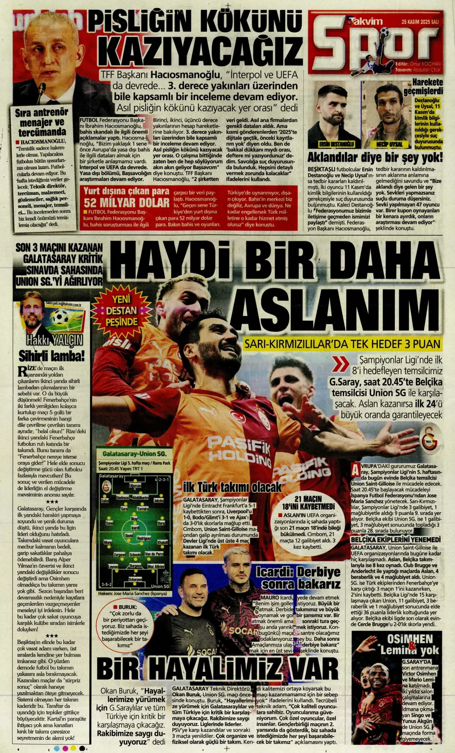 "Fenerbahçe'ye sürpriz golcü: Franculino Dju" | Sporun manşetleri - 5 "Fenerbahçe'ye sürpriz golcü: Franculino Dju" | Sporun manşetleri - 5