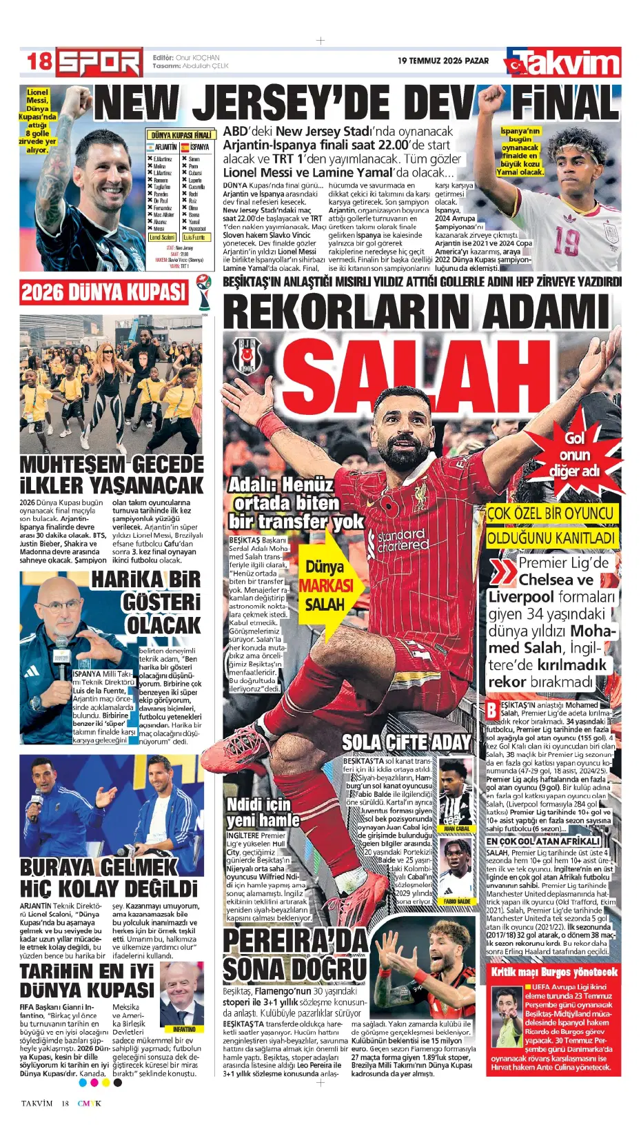 Salah sonrası durmak yok! Beşiktaş'tan bir transfer daha, işlem tamam | Sporun manşetleri - 9