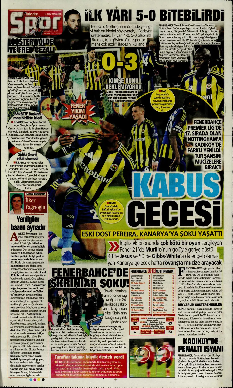 "Vitor Pereira Fenerbahçe'yi mat etti" | Sporun manşetleri - 11